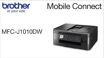 MFCJ1010DW – Connect to a mobile device