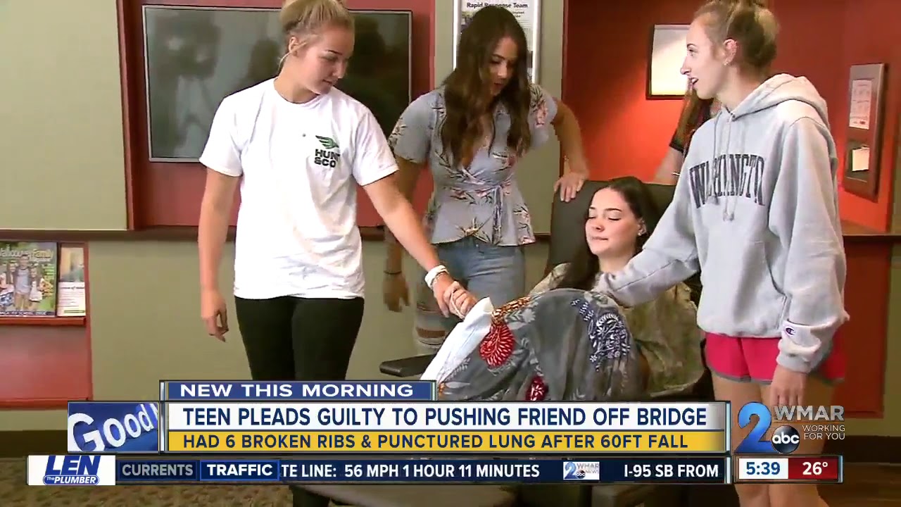 Teen pleads guilty to pushing friend off bridge