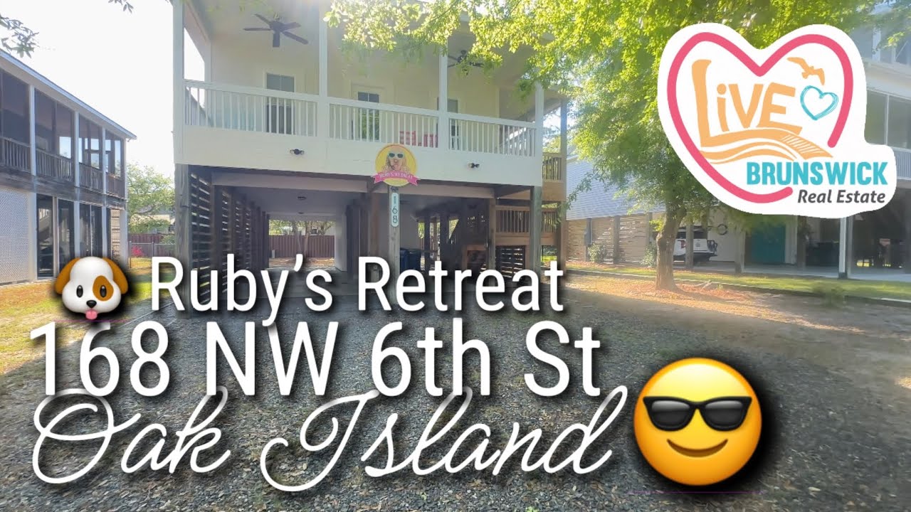 168 NW 6th St 🐶 Ruby’s Retreat 🏝️ Oak Island NC 😎 Buyer Preview