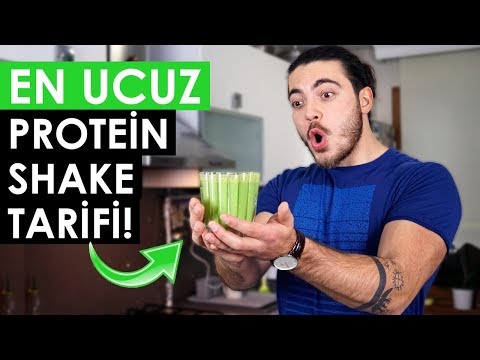 EN UCUZ Protein Shake Tarifi! - (2₺'ye 40 gram proteinli içecek)
