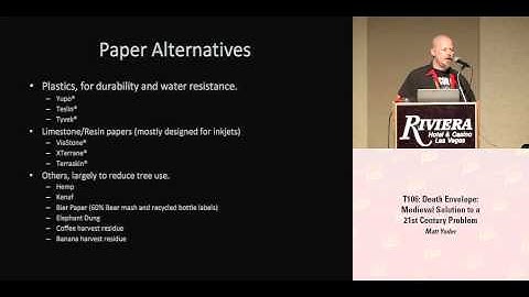 DEFCON 16: The Death Envelope: A Medieval Solution to a 21st Century Problem