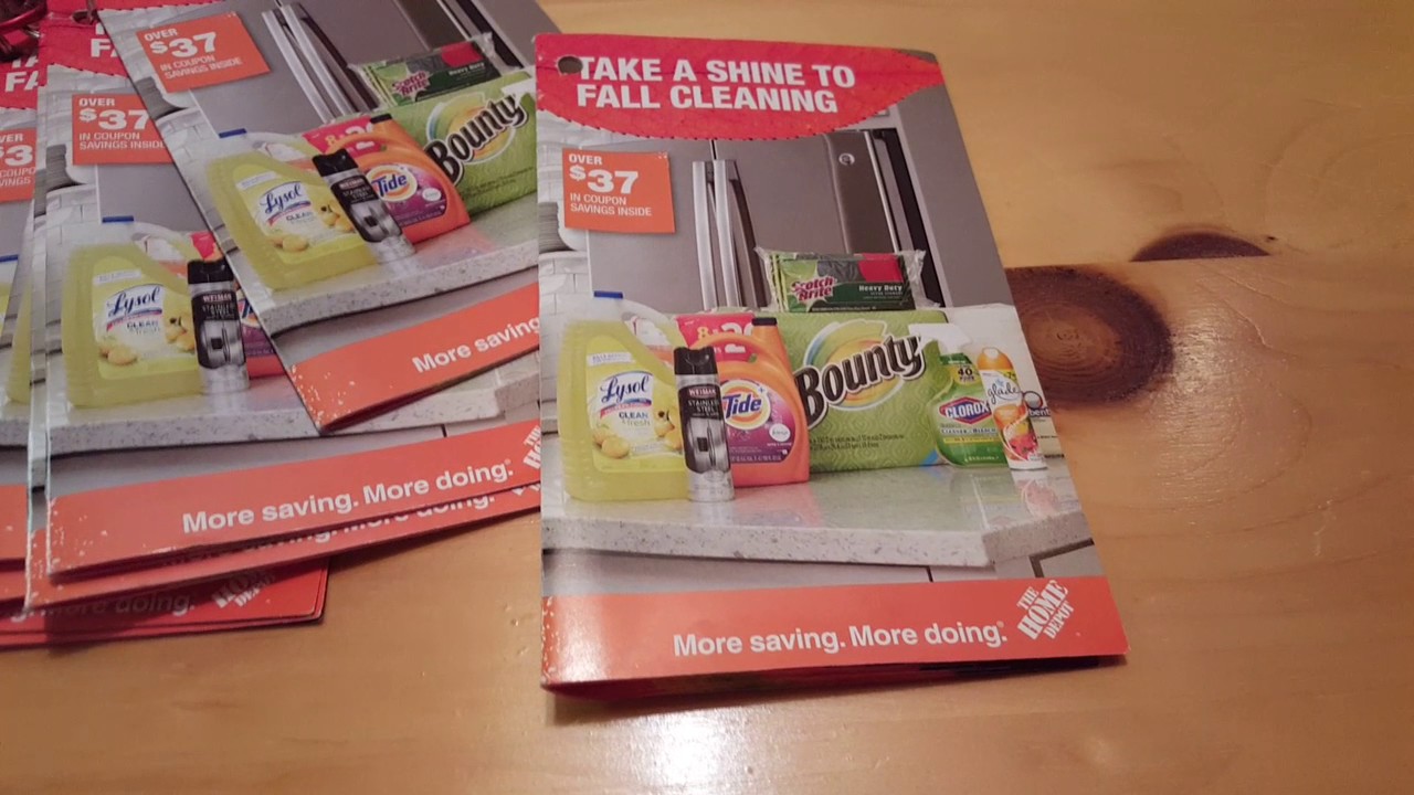 Home Depot coupons? And a sneak peak...