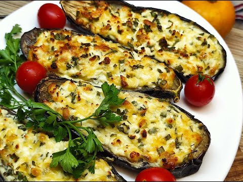 Баклажаны запеченные с творожной начинкой! Готовится просто,  результат отличный!