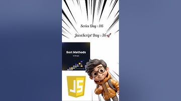 🔤 Sort() in Arrays Explained #JavaScript #Coding #Shorts#sorting#dsa#method#leetcode#job#tech#js