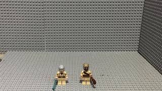 BUILDING OBI WANS HUT!!! ( LEGO stop motion)