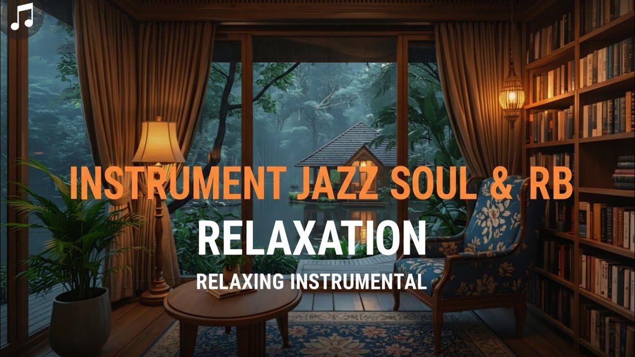 Cozy Cabin Soul Jazz & R&B Instrumental 08 - Relaxing Music for Stress Relief & Focus