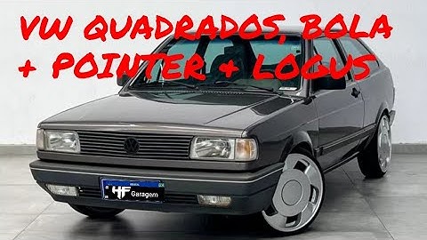 VW QUADRADOS, BOLA, POINTER, LOGUS & Cia
