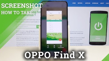 How to Capture Screen in Oppo Find X - Screenshot / Grab Screen