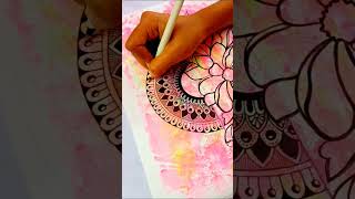 Easy Mandala art for beginners/ How to draw Mandala Art for beginners/Mandalaart#shorts#viralshorts