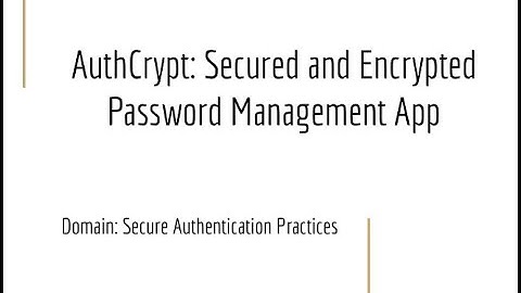 Secured and Encrypted Password Manager using Flutter demo | Source Code available in comment