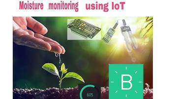 moisture sensor blynk|Node MCU based moisture monitoring system using Blynk (Gauge and Notification)