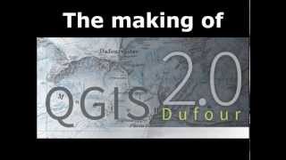 Code activity of QGIS 1.8 to 2.0
