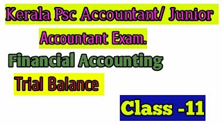Kerala Psc Accountant /Junior accountant #keralapscaccountant#accountantexam