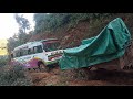 Road Condition of Nepal/ Off-road at Gorkha, Nepal