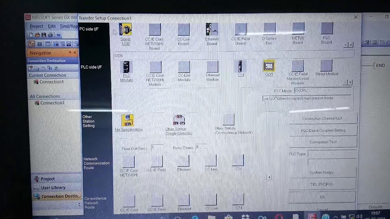 uploading program from Mitsubishi fx3g plc through HMI USB ...