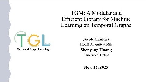 TGM: A Modular and Efficient Library for Machine Learning on Temporal Graphs