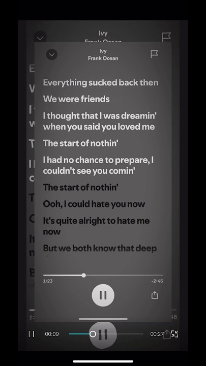Ivy-Frank Ocean 🌿🌿
