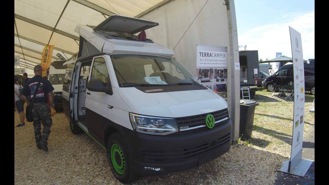 VW T6 TERRACAMPER TEROCK ! MULTIVAN - CAMPER ! MODEL 2017 ! WALKAROUND + INTERIOR !