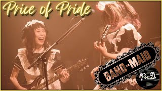 BAND-MAID - Price of Pride / PinD Photo Collage / BOSS Coffee and JRock #Shreddawg