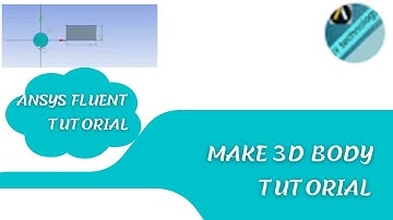 ANSYS TUTORIAL: Create 2D and 3D body, using pattern  and Boolean operation for beginners