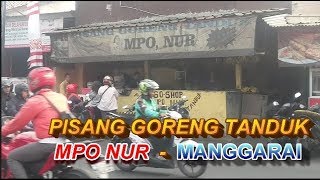 Pisang Goreng Tanduk Mpok Nur Manggarai - Ndoro 4you