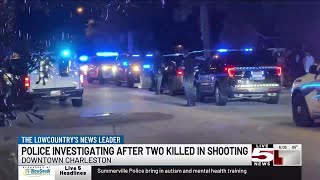 VIDEO: Late-night shooting leaves 2 dead, Charleston Police say