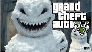 GEFÄHRLICHER KILLER SCHNEEMANN IN GTA 5!