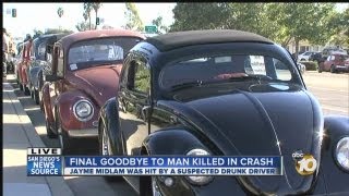 Memorial held for man killed in wrong-way crash on SR-52: Special tribute held for Jayme Midlam