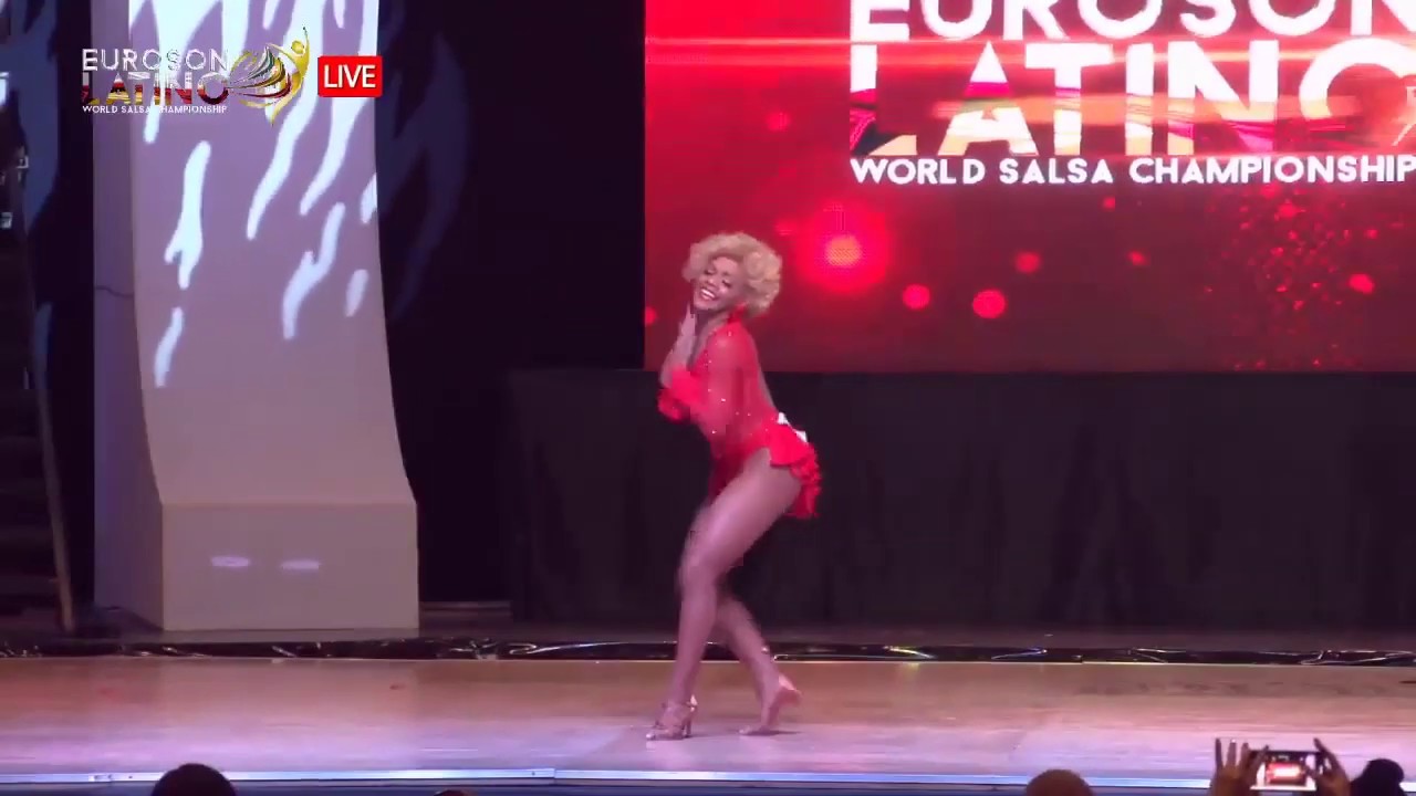 DELIA MADERA - Campeona Solista Salsa - Euroson Latino World Salsa Championship 2019