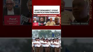 RSS Funding Controversy | Minister’s Demand Triggers Sharp Reply #rss #karnataka