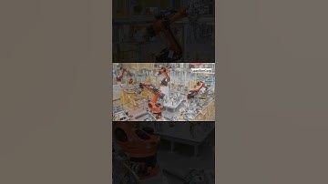 Build a FUTURISTIC Factory with Robots and AI | Short 5 | Artificial intelligence |  LeanSimCorp