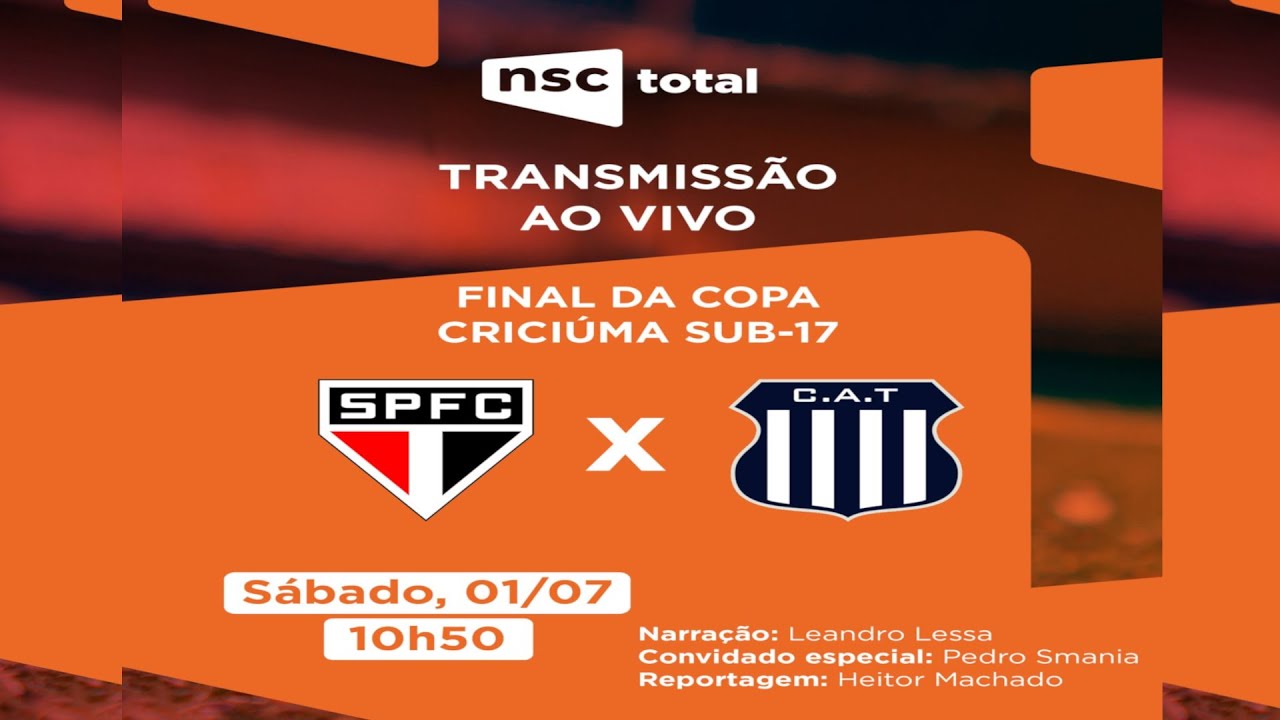 AO VIVO 🔴, TALLERES X NEWELL'S OLD BOYS SEMI-FINAL, COPA CRICIÚMA SUB-17