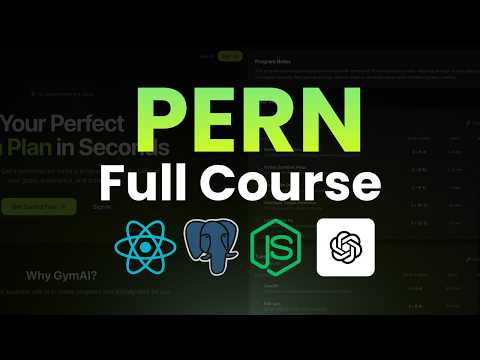 Pern Full Course 2026 | React, Nodejs, Express, Postgresql...