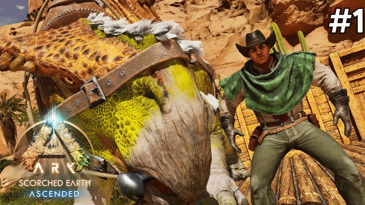 Scorched Earth Beni Daha İlk Bölümde Öldürdü… | ARK Ascended Türkçe #1