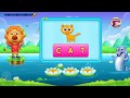 Three Letter Blending | Easy ABC 3 Letter Word Phonics & sight words | 1 hour