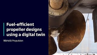 Wärtsilä Propulsion | Fuel-efficient propeller designs using a digital twin | Simcenter