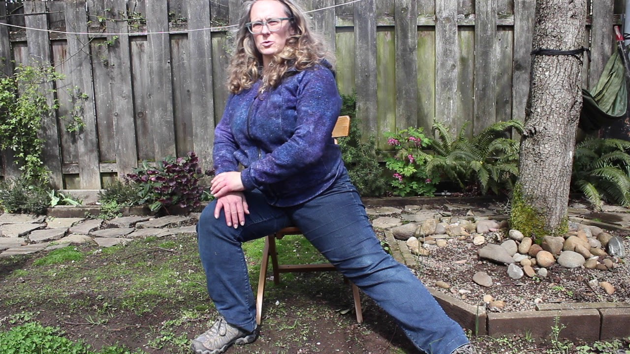 Chair Yoga for Legs - YouTube