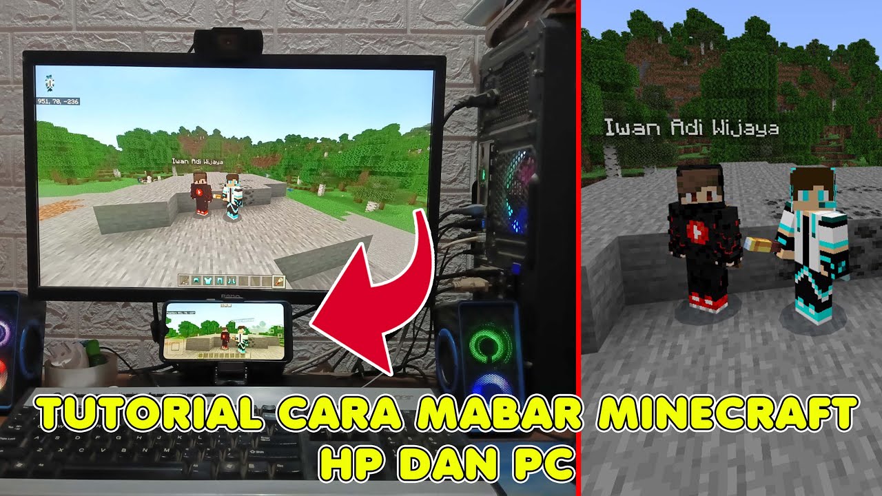 TUTORIAL CARA MABAR MINECRAFT PC DAN HP YouTube