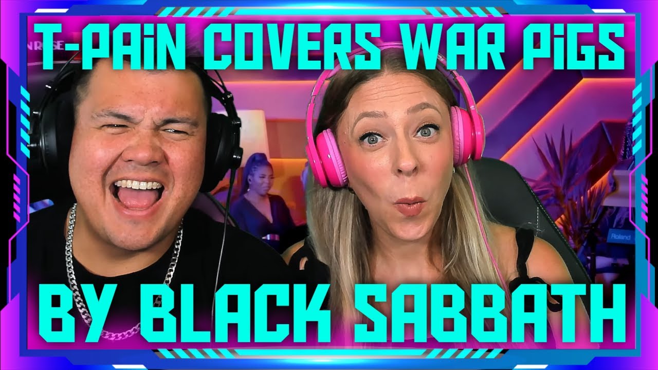 Reaction to T-Pain covering War Pigs by Black Sabbath | THE WOLF HUNTERZ Jon and Dolly