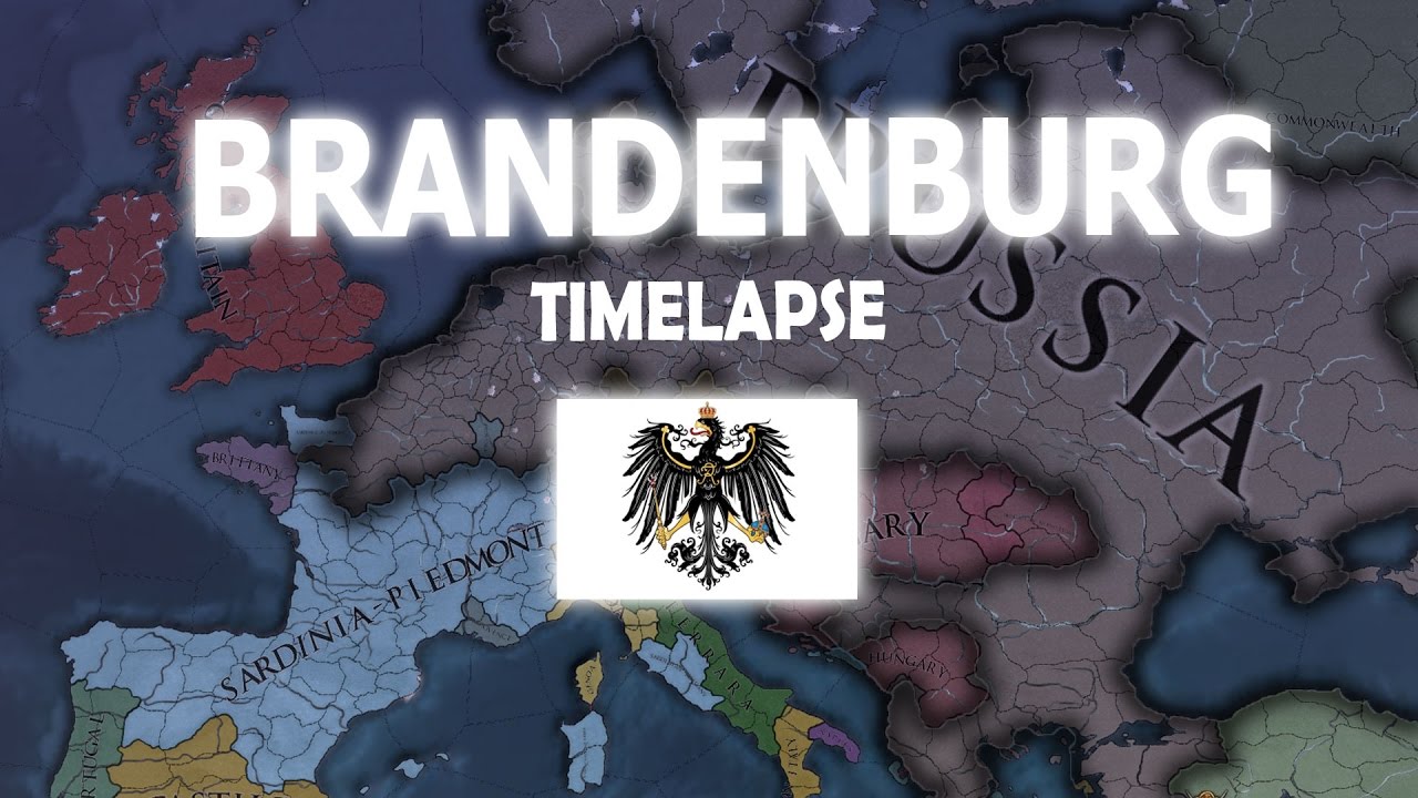 EU4 Brandenburg campaign 14441821 HD Timelapse YouTube