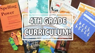 4TH GRADE CURRICULUM! | HOMESCHOOL HAUL & FLIP-THROUGH | 2019/20