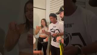 Ronaldinho Sign Girl Breat