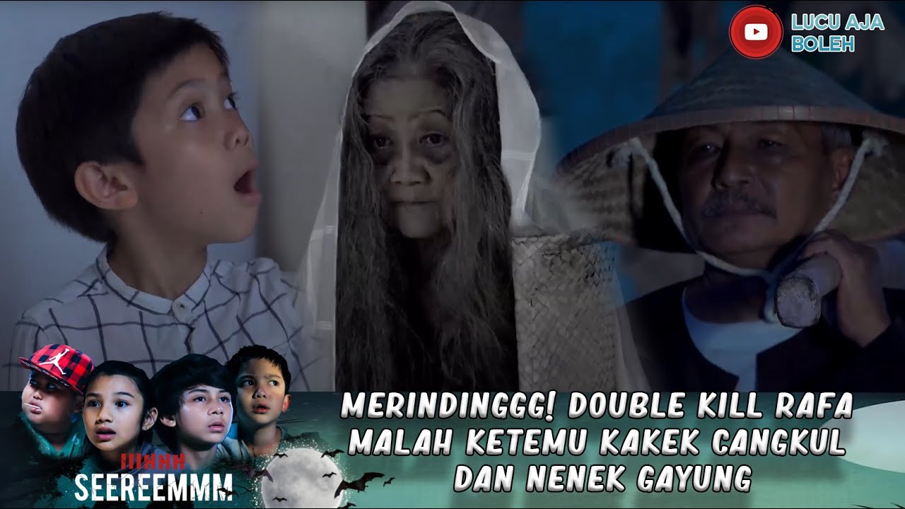 MERINDINGGG! DOUBLE KILL RAFA MALAH KETEMU KAKEK CANGKUL DAN NENEK GAYUNG - IH SEREM