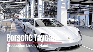 Porsche Taycan Production Line | Porsche Factory in Germany | How Sport Car is Made