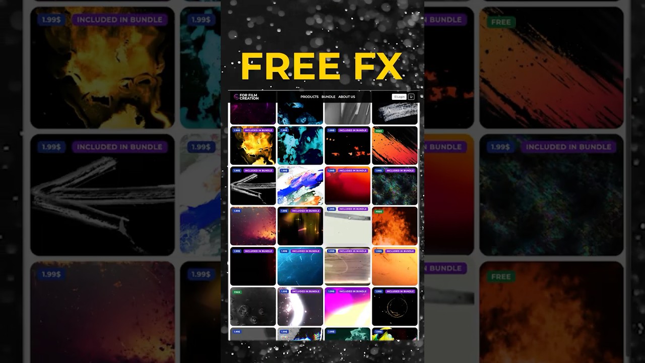 Free + Premium video effects 🎬  #VideoEditing #freeVFX #contentcreator #filmmaker #VFX