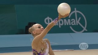 Yana Kudryavtseva Ball final - World Championships Kiev 2013