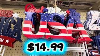 Hobby Lobby Has A Great Selection Of Patriotic Decorations For The 2026 Season!