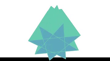 8 Star Regular Prism of Processing (Generative Art Practice Video)