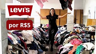 Garimpei Tommy Hilfiger, Zara e Levi’s por R$5 😳 (vale a pena?)