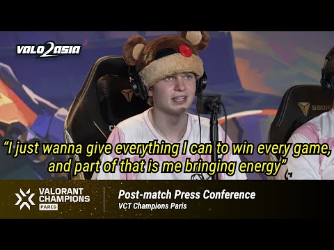 Team Heretics (TH vs. GX) Post-Match Press Conference at VCT Champions Paris 2025